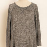 Mossimo Supply Co. Women’s Size S Heather Gray Oversized Pullover Long Sleeve To Photo 0