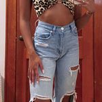 Cheetah print crop top Multi Size XS Photo 0