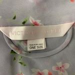 Victoria's Secret  Lavender Pink Floral Kimono Wrap Robe One Size Photo 4