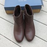 NWT G.H. Bass Bethany Bow Ankle Booties | G.H. Bass Brown Bow Ankle Boots Size 10 Photo 1