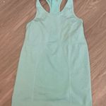 Zyia Blue Fitted Backless Tank Top Photo 0