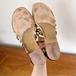 Jimmy Choo • Chaya gladiator sandals gold black bronze metallic strappy cage Photo 9