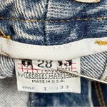 Guess Vintage 80s  Jeans Size 28 High Waist Pleated Tapered Denim Mom Jeans USA Photo 10
