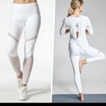 Athleta Meshblock Pocket Pura Tight White Size L Photo 1