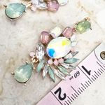 Dynasty Aurora Borealis Crystal Cluster Earrings Pink Photo 7