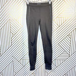 Vince Gray Leather Piped Legging Joggers Photo 2