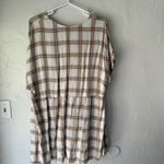 Show Me Your Mumu ‎ XXL Brown Plaid Button Front Tunic Dress with Pockets Photo 3
