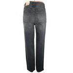 Universal Threads Universal Thread NWT Black Washed Cotton Stretch 90s Straight Leg Jeans Size 0 Photo 2