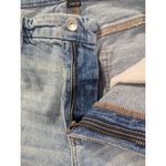 American Eagle Jeans Womens Size 12 Blue Destressed Curvy 90s Straight Whiskers Photo 13