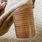 Jeffrey Campbell Taupe CORS Suede Lace Up Open Toe Heels Photo 7