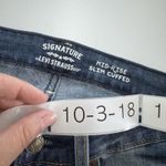 Levi's Jeans Womens 6 W28 Blue Mid Rise Slim Cuffed Distressed Denim Photo 2