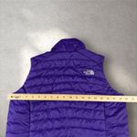 The North Face  Vest Womens Medium Purple Full Zip Primaloft Puffer Hiking Sporty Photo 5
