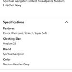 Spiritual Gangster NWT RARE! Rainbow Pride Knit Joggers w/unique color pattern Photo 5