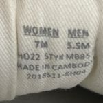 Madewell  Kickoff Trainer Beige White Low Top Lace Up Athletic Sneakers Shoes 7M Photo 5