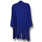Catherines  plus size 4X 30/32W purple open front cardigan loose flowy new tags Photo 2