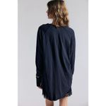 Free People We The Free Women's Black Arden Tee Long Sleeve Size XS Photo 1