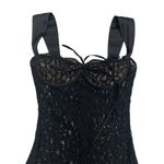 Miss Circle Veronica Black Lace Maxi Dress Sleeveless Dark Romantic Women’s XXS Photo 13