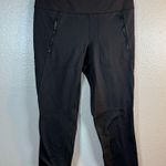 Athleta Athletes Peak Hybrid fleece tight leggings SZ:M Photo 4