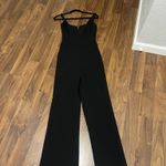 Likely  Constance square neck wide leg flare black tank top jumpsuit 0 . Photo 3