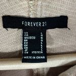 Forever 21  Cropped Corduroy Jacket Womens L Beige Festival Minimalist Neutral Photo 5