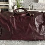 Bottega Veneta Vintage‎  Leather Overnight Duffle Bag Photo 15