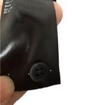 Uniqlo  linen top Navy Blue Sleeveless Button oversized Shirt XS big shoulder‎ Photo 2