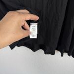 kim rogers Women's Black Honeycomb V-Neck Short Sleeve Flowy Top Size XXL NWT Photo 12