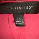 The Limited pink vneck pleated blouse top size XL Photo 4