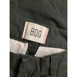BDG Urban Outfitters Black Wide Leg Pleated High Waisted Cropped Pants Size 0 Photo 4