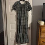 Mirth Plaid Maxi Dress Green Size XS Photo 4