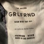GRLFRND ‎ Helena High Rise Cut Off Short in Deep Springs size 28 Photo 12
