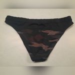 Athleta  Black Camo Print Swim Bottoms M Photo 1