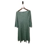 St. John Foil Metallic Knit Fit & Flare Dress Size 6 Photo 6