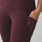 Lululemon Seek The Heat Crop Bordeaux Drama Photo 3