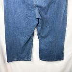Ava & Viv  Plus Size 20W Jeans High Rise Cropped Wide Leg Stretch Blue Flare 414 Photo 5