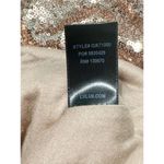 Lulus Lulu’s‎ My Muse Rose Gold Sequin Maxi Dress Gown Criss Cross Back Sleeveless XS Photo 14