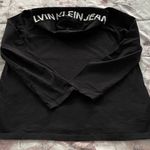 Calvin Klein Jeans Black Logo 100% Cotton Hoodie Pullover Sweater, size M Photo 12