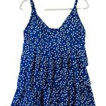 Blue Polka Dot Tiered Ruffle One Photo 0