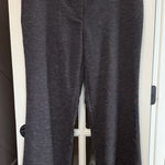 NEW YORK & CO Flare Wide Leg Marled Gray Dress Pants Size 14 Photo 0