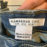 Glamorous  Curve skinny ripped blue jean Photo 6