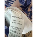 Pretty Little Thing Women’s Size 6 nude floral wrap blazer dress NWT Photo 5