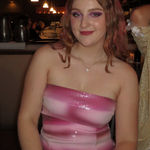 White Fox Boutique White Fox Pink and White Sequin Mini Dress Photo 0