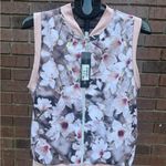 So Danca Kaia Vest Floral Flower Petal Pink Adult Size Medium Dance Ballet New Photo 0