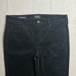 NYDJ  Marilyn Straight Black Corduroy Pants Womens Size 8 Photo 3