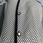 Misook  textured  button‎ front knit blazer size XS Photo 4