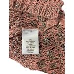 Dress Barn  Women's Metallic Pink Sweater Top Photo 4