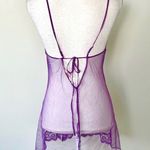 Victoria's Secret Victoria’s Secret Silk Blend Lavender  Slip Photo 2
