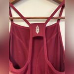 Free People Movement Ashford Side to Side Performance Jumpsuit – Burgundy (S) Red Photo 5