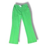 Topshop  pintuck high waist dress pants trousers bright kelly green NWT Photo 1