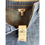 Aerie  Womens Large Denim High Waisted Mom Distressed Jean Shorts Photo 1